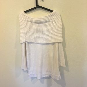 Sun & Shadow Sweaters - Sun & Shadow white knit off the shoulder sweater Sun & Shadow Sweaters - Sun & Shadow white knit off the shoulder sweater